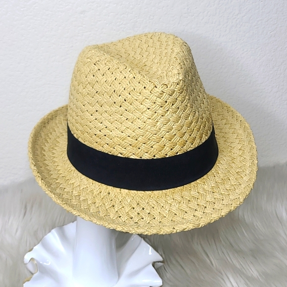 free press Other - Fedora Straw Hat One Size Tan Unisex Summer Casual Everyday Basic Cuban Travel